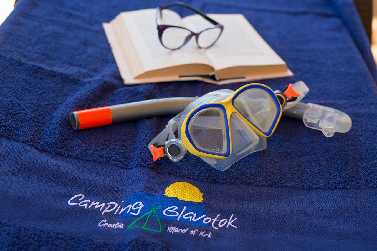 Camping Glavotok Brzac Exterior photo